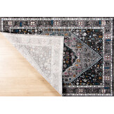 Picasso Paloma Vintage Vloerkleed - Grijs - Laagpolig