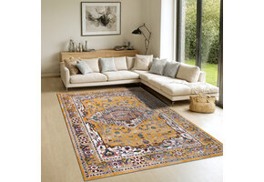 Picasso Sedona Vintage Vloerkleed - Multi / Geel - Laagpolig