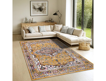 Picasso Sedona Vintage Vloerkleed - Multi / Geel - Laagpolig