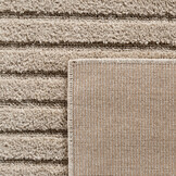 Japandi Art Kubic - Scandinavisch Vloerkleed - Laagpolig Effen - Beige