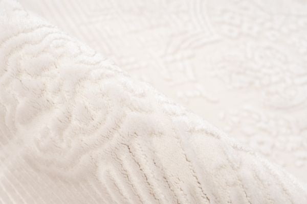 Verona Tradizionale - Modern Vloerkleed - Luxe Klassiek 3D Structuur - Laagpolig - Creme