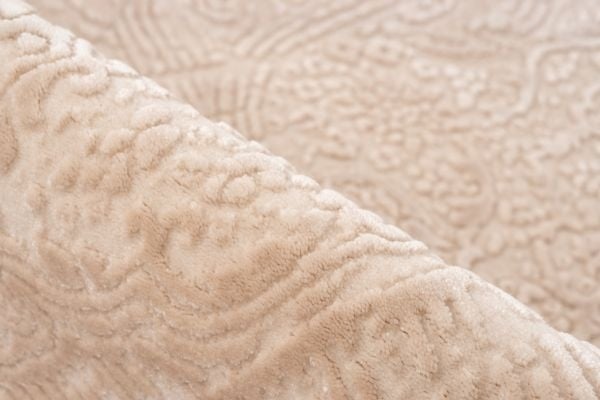 Verona Tradizionale - Modern Vloerkleed - Luxe Klassiek 3D Structuur - Laagpolig - Beige