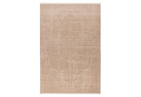 Verona Tradizionale - Modern Vloerkleed - Luxe Klassiek 3D Structuur - Laagpolig - Beige