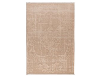 Verona Tradizionale - Modern Vloerkleed - Luxe Klassiek 3D Structuur - Laagpolig - Beige