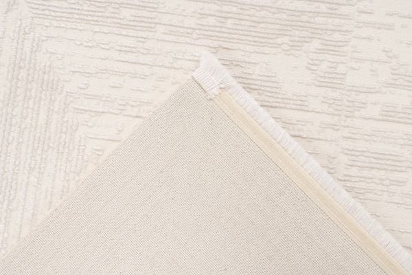 Verona Tradizionale - Modern Vloerkleed - Luxe 3D Structuur - Laagpolig - Creme