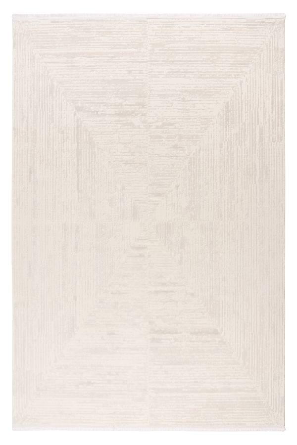 Verona Tradizionale - Modern Vloerkleed - Luxe 3D Structuur - Laagpolig - Creme