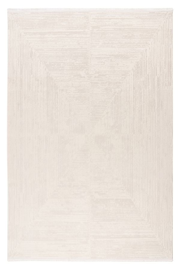 Verona Tradizionale - Modern Vloerkleed - Luxe 3D Structuur - Laagpolig - Creme