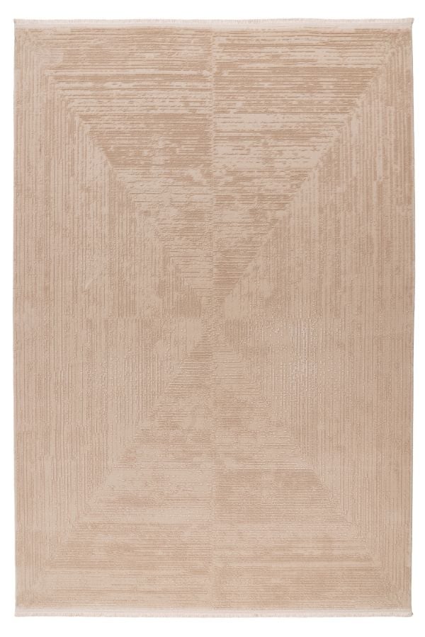 Verona Tradizionale - Modern Vloerkleed - Luxe 3D Structuur - Laagpolig - Beige