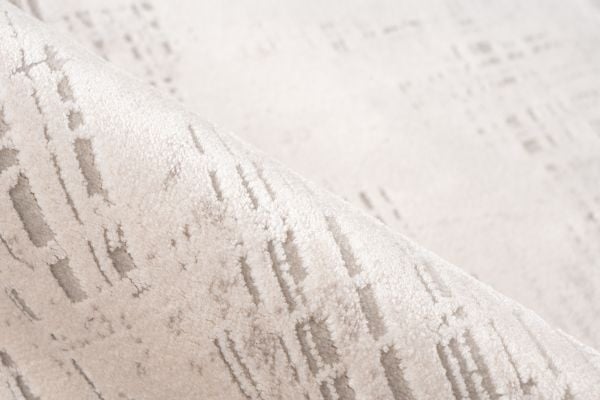 Venezia Tradizionale - Modern Vloerkleed Kader - Luxe 3D Structuur - Laagpolig - Zilver Grijs