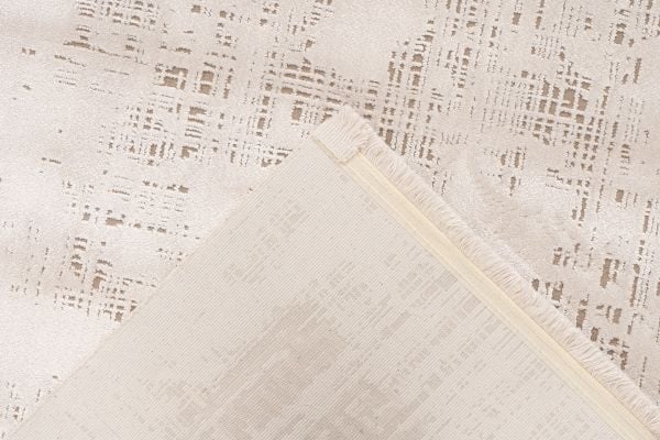 Venezia Tradizionale - Modern Vloerkleed Kader - Luxe 3D Structuur - Laagpolig - Beige