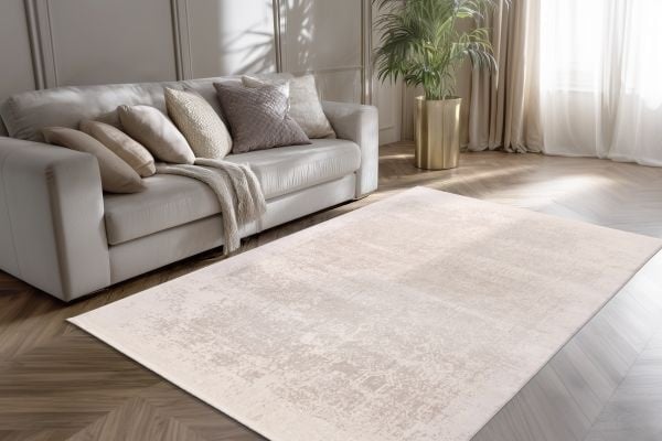 Venezia Tradizionale - Modern Vloerkleed - Luxe 3D Structuur - Laagpolig - Zilver