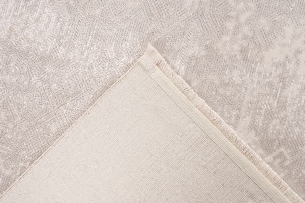 Venezia Tradizionale - Modern Vloerkleed - Luxe 3D Structuur - Laagpolig - Zilver