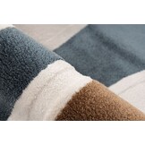 Livorno Japandi Organisch Laagpolig Vloerkleed Terra/Crème/Beige