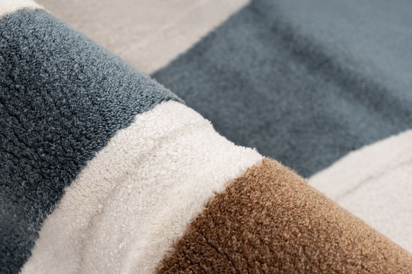 Livorno Japandi Organisch Laagpolig Vloerkleed Terra/Crème/Beige