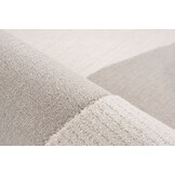 Livorno – Modern Organisch Vloerkleed - Luxe 3D Laagpolig - Creme Beige