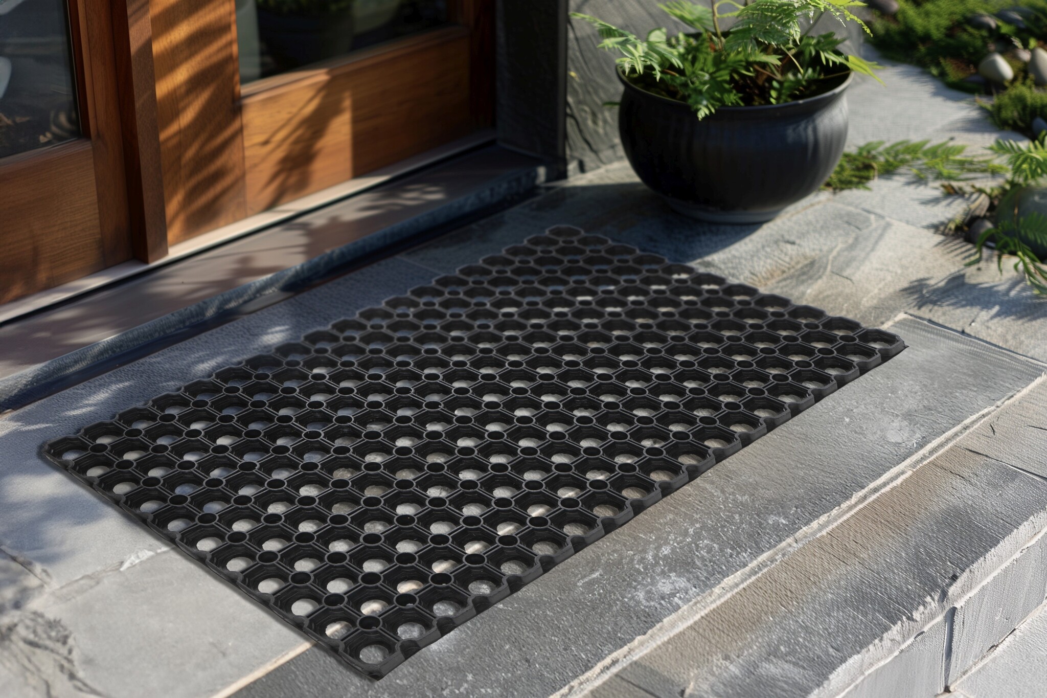 Boston Deurmat Rubber Indoor & Outdoor