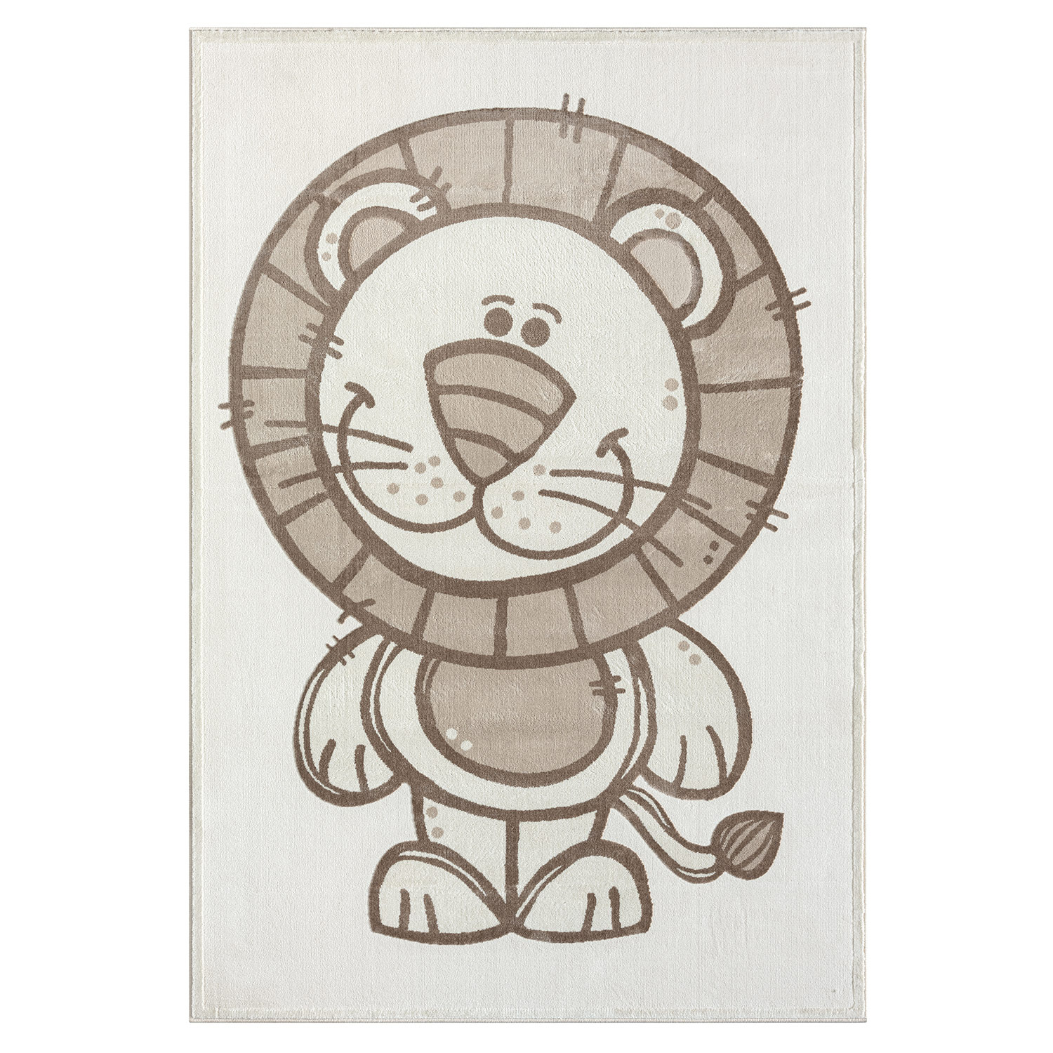 Mara Kinderkleed - 80x150cm - Creme Laagpolig