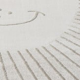 Mara Kinderkleed - 120 cm Rond - Creme Laagpolig