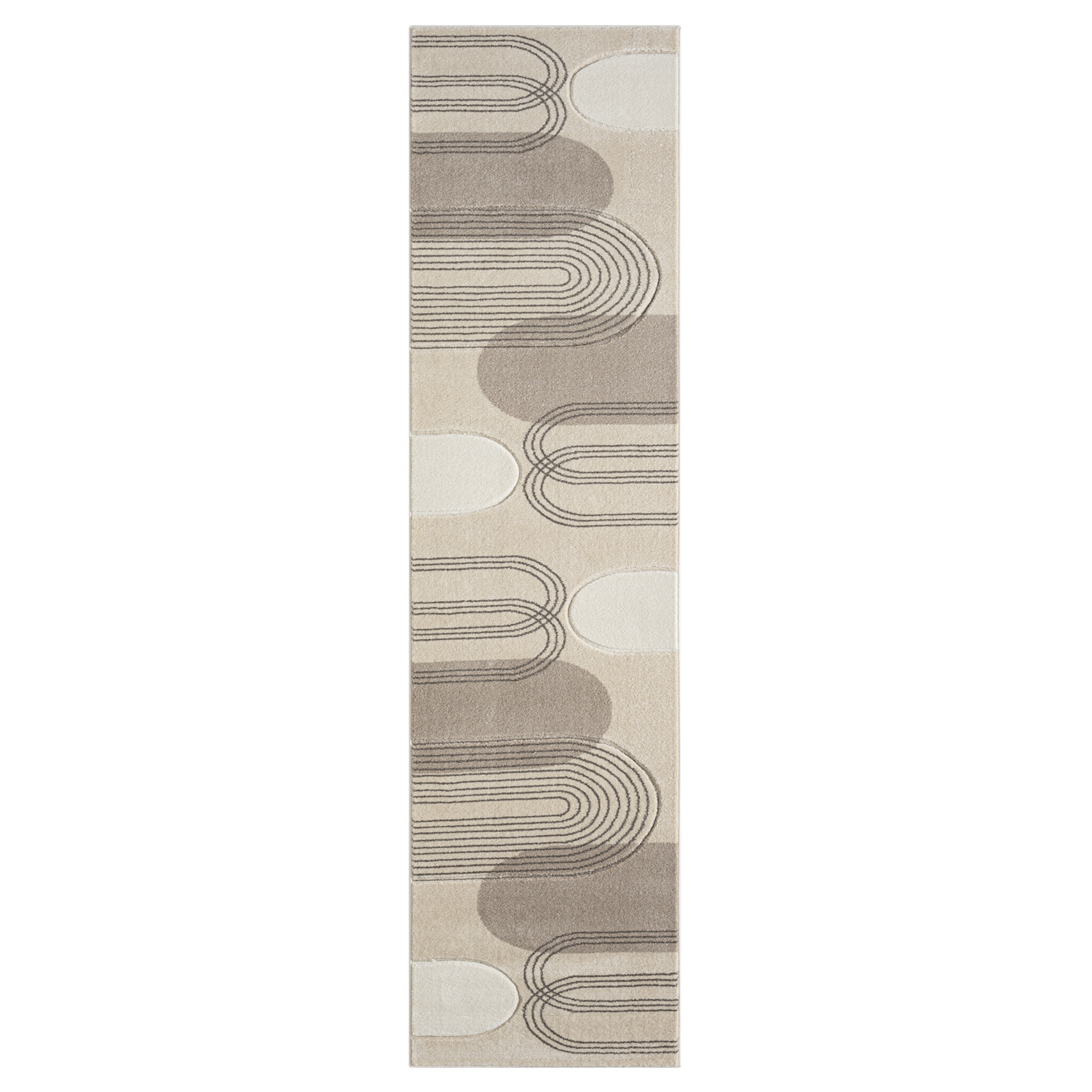 Bonito Modern - 80x150cm - Loper Bruin Beige