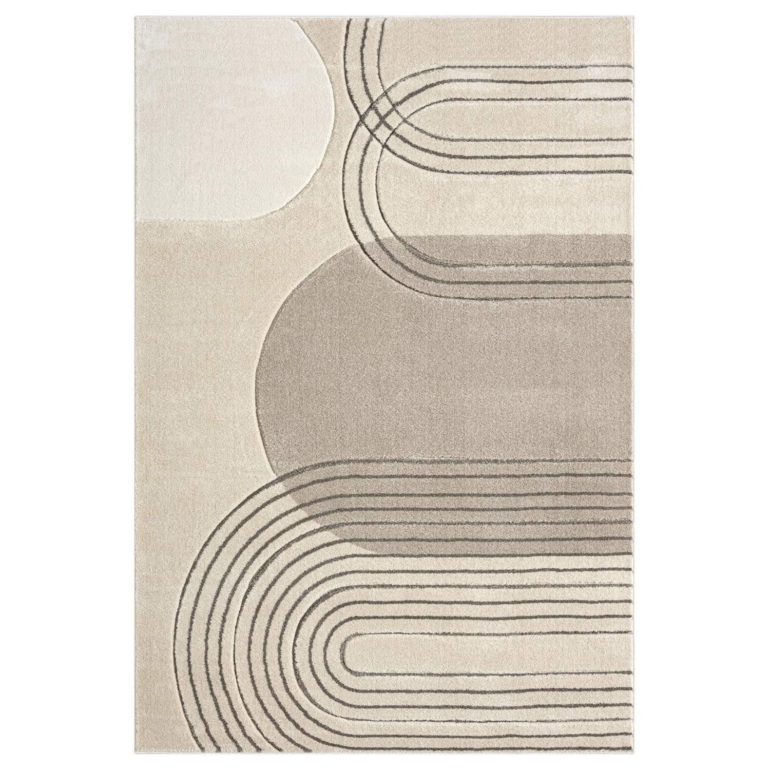 Bonito Modern - 80x150cm - Loper Bruin Beige