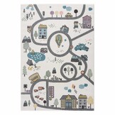 Anime Kinderkleed - 80x150cm - Creme Multi