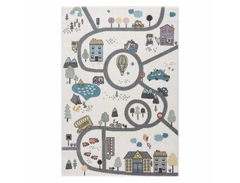 Anime Kinderkleed - 80x150cm - Creme Multi