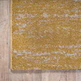 Relax Oslo - Laagpolig Effen Vloerkleed - Modern Tapijt - Geel Goud