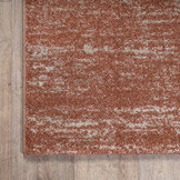 Relax Oslo - Laagpolig Effen Vloerkleed - Modern Tapijt - Terra Oranje