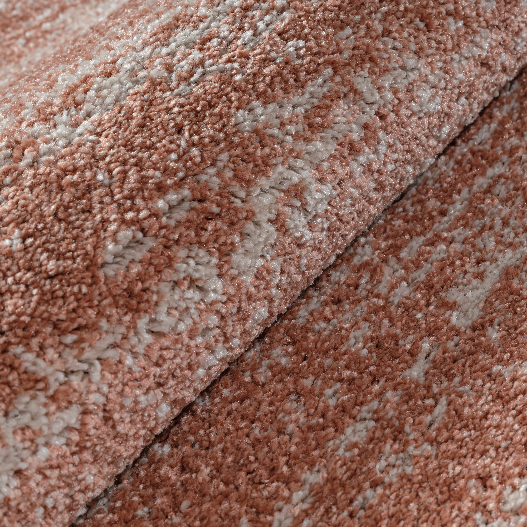 Relax Oslo - Laagpolig Effen Vloerkleed - Modern Tapijt - Terra Oranje