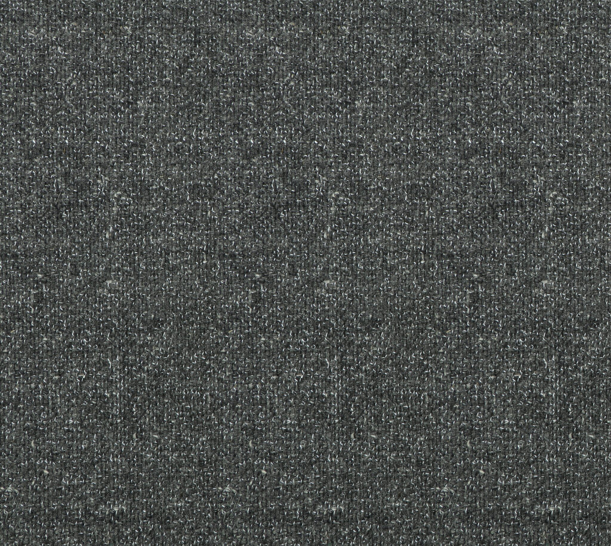 Outlet - Vloerkleed Flocus 100% Wol - Effen Antraciet - Platgeweven - Modern