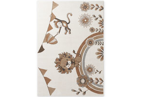 Villeroy & Boch Boho Kinder Vloerkleed Leeuw Summer Party Creme Multicolor