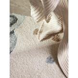 Villeroy & Boch Boho Kids Kinder Vloerkleed Olifant Rond Rainbow Creme Multicolor