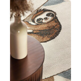 Villeroy & Boch Boho Kids Kinder Vloerkleed Olifant Rainbow Party Creme Multicolor