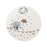 Villeroy & Boch Boho Kids Kinder Vloerkleed Olifant Rond Rainy Creme Multicolor