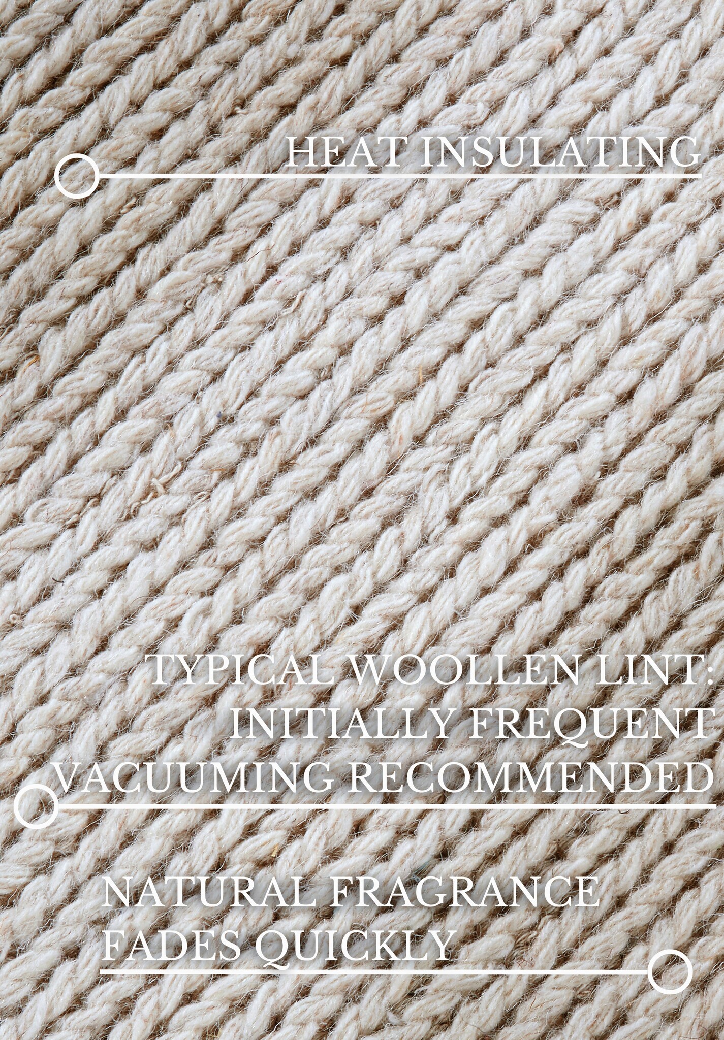 Villeroy & Boch Francois Handgeweven Wol Vloerkleed Wit