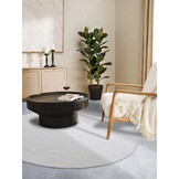 Villeroy & Boch Francois Rond Handgeweven Wol Vloerkleed Wit