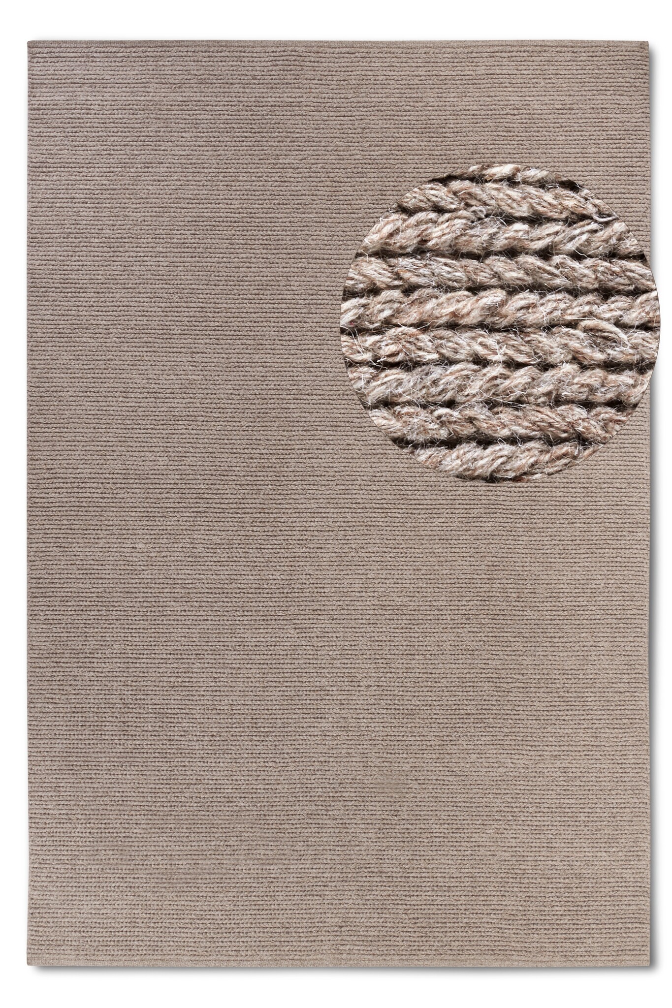 Villeroy & Boch Francois Handgeweven Wol Vloerkleed Linnen