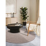 Villeroy & Boch Francois Rond Handgeweven Wol Vloerkleed Linnen