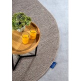 Villeroy & Boch Francois Ovaal Handgeweven Wol Vloerkleed Linnen Beige