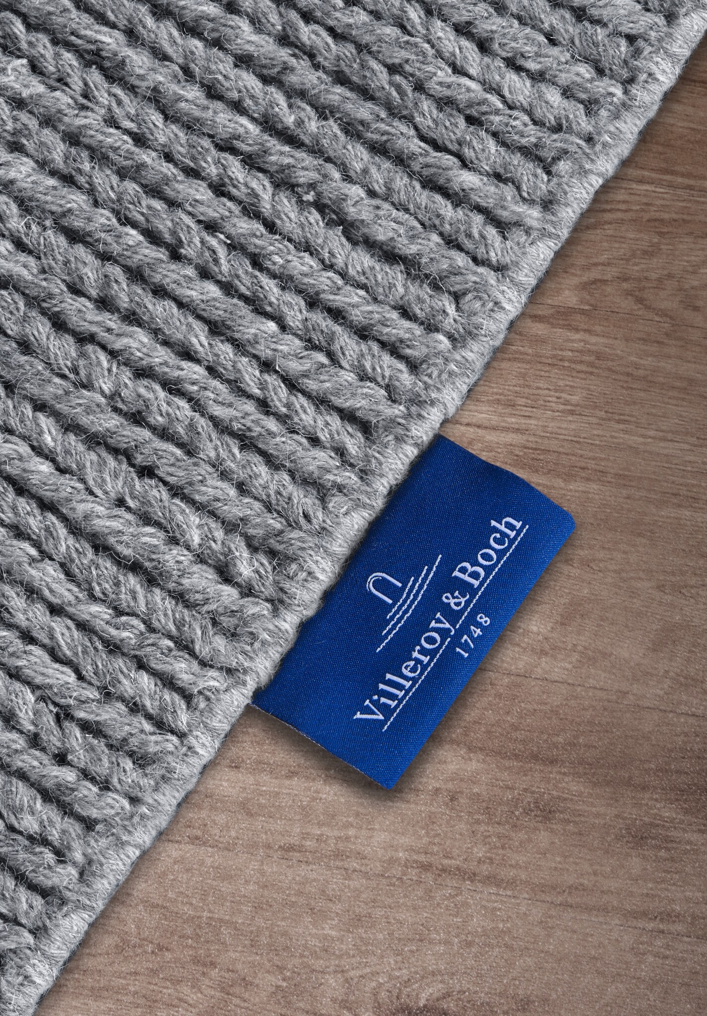 Villeroy & Boch Francois Handgeweven Wol Vloerkleed Zilver