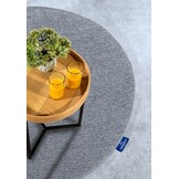 Villeroy & Boch Francois Rond Handgeweven Wol Vloerkleed Zilver