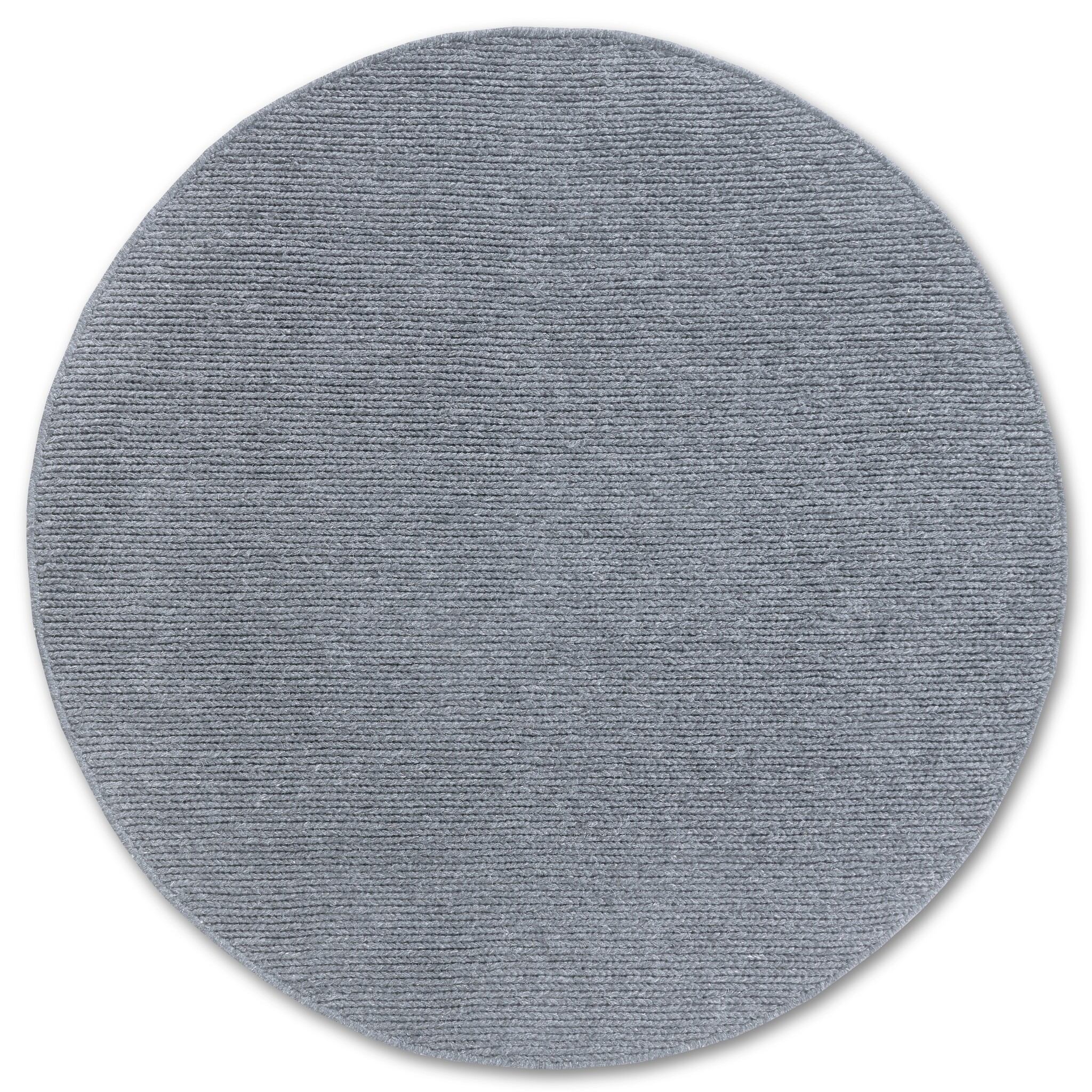 Villeroy & Boch Francois Rond Handgeweven Wol Vloerkleed Zilver