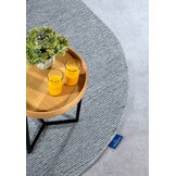 Villeroy & Boch Francois Ovaal Handgeweven Wol Vloerkleed Zilver