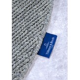 Villeroy & Boch Francois Ovaal Handgeweven Wol Vloerkleed Zilver