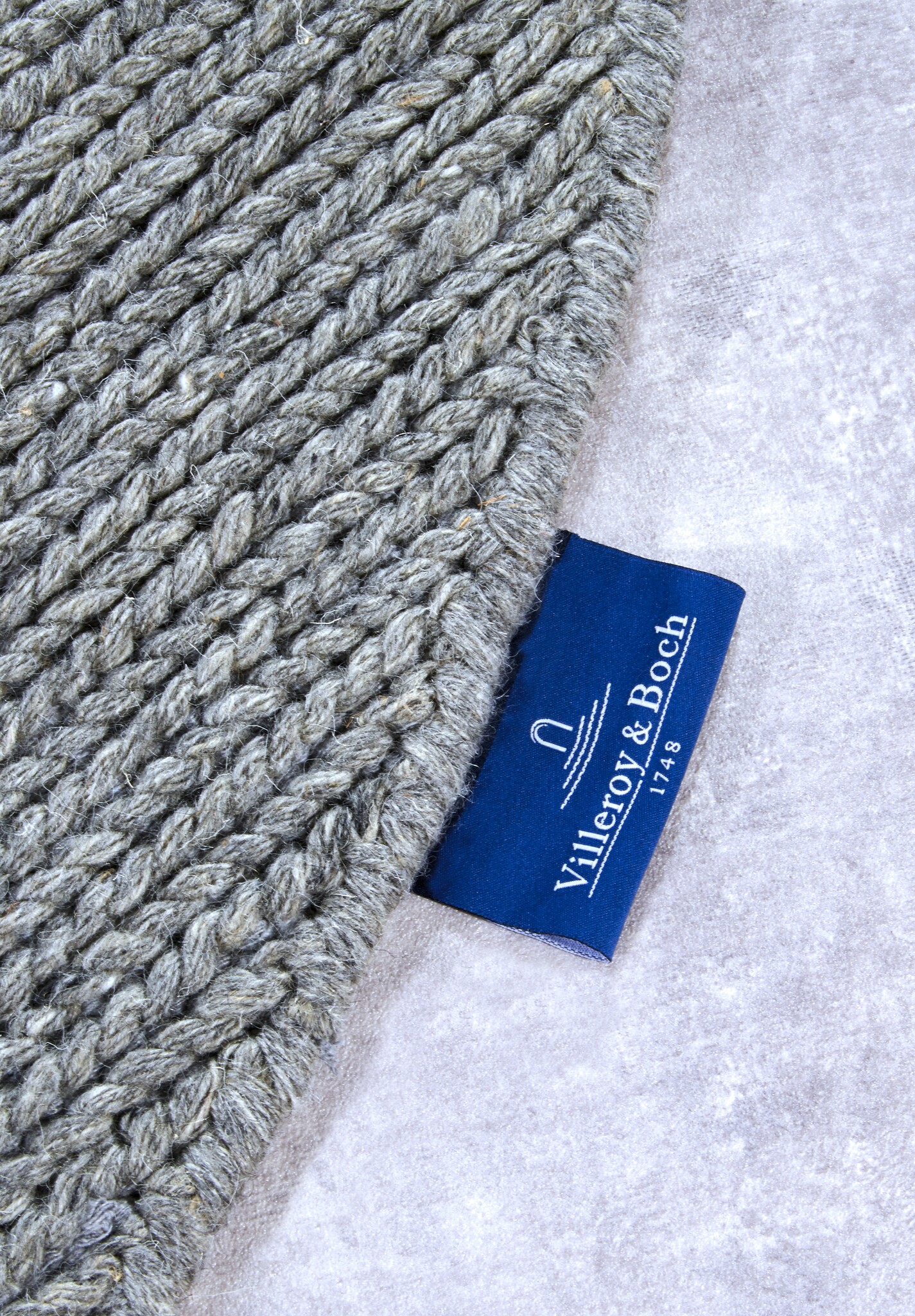 Villeroy & Boch Francois Ovaal Handgeweven Wol Vloerkleed Zilver