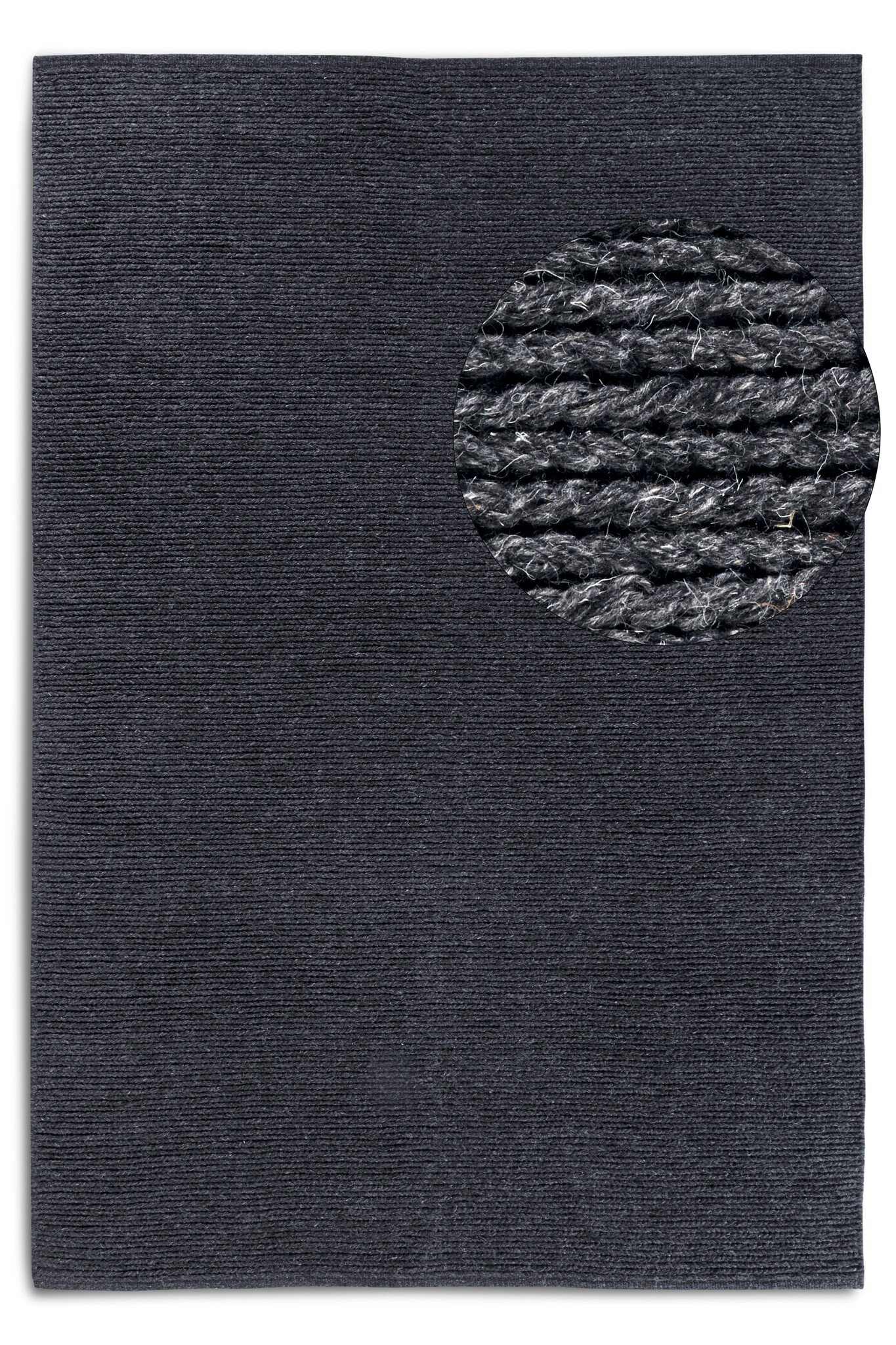 Villeroy & Boch Francois Handgeweven Wol Vloerkleed Antraciet