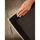 Villeroy & Boch Scala Handgeweven Wol Vloerkleed Donker Beige