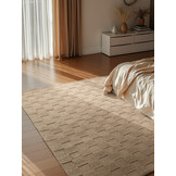 Villeroy & Boch Scala Handgeweven Wol Vloerkleed Donker Beige