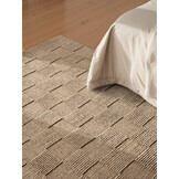 Villeroy & Boch Scala Handgeweven Wol Vloerkleed Donker Beige