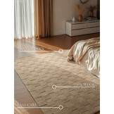 Villeroy & Boch Scala Handgeweven Wol Vloerkleed Donker Beige